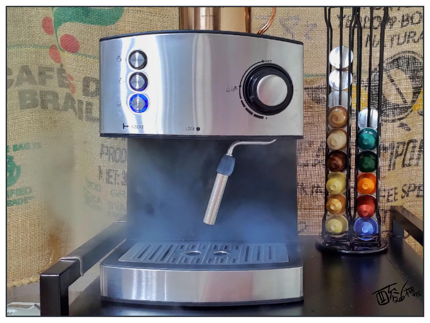 YIRGA CLASSIC 半自動義式咖啡機 強力蒸氣